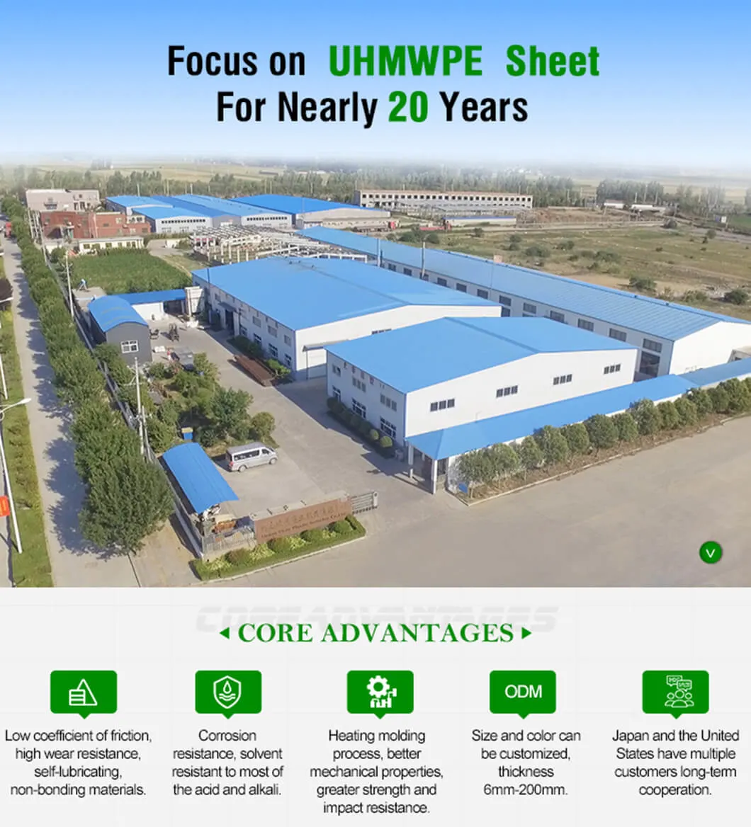 Huapin Suppliers UAE in Plastic Sheets UHMWPE Sheet Australia