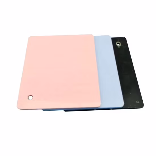 Folha de plástico UHMW colorida barata vs UHMWPE 4X8 preto branco