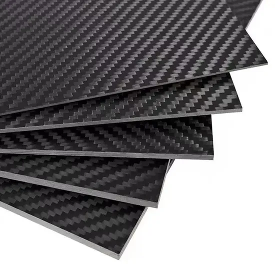 Folha de fibra de carbono para placa de tira de carbono laminada Cfrp de reforço